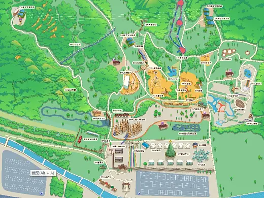 虎丘景区手绘地图在紧急疏散与救援中的重要作用 ？
