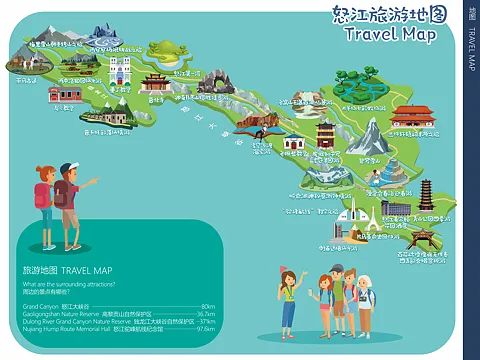 虎丘智慧导览系统下的手绘地图个性化推荐功能？